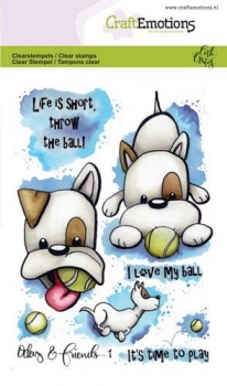 Craft Emotions Clear Stamps - Odey & Friends 1